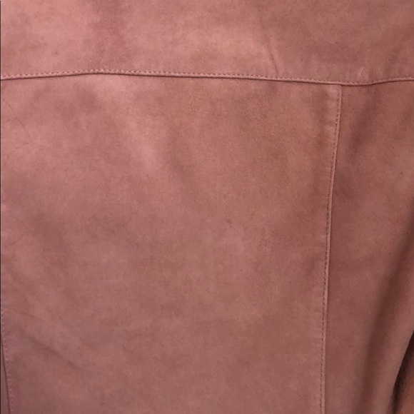 All Saints Suede Balfern Biker Jacket - Picture 5 of 7